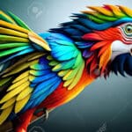 pappagallo colorato